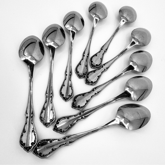 56 Pc. Oneida Stainless Profile St. Louis Silverware/Flatware Set - Picture 10 of 16